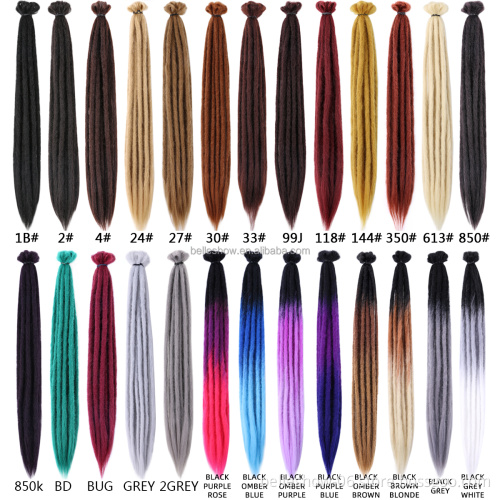 wholesale 20inch  soft dreadlock braids dreadlocks synthetic hair